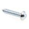 Prime-Line Sheet Metal Screw, One-Way, Round Head No. 12 X 1in Zinc Plated Steel 100PK 9027891 - alternate 1